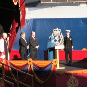 Cunard Queen Elizabeth Naming Ceremony and Photos