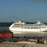 P&O Cruises pathfinder ship Adonia arrives in homeport for the first time